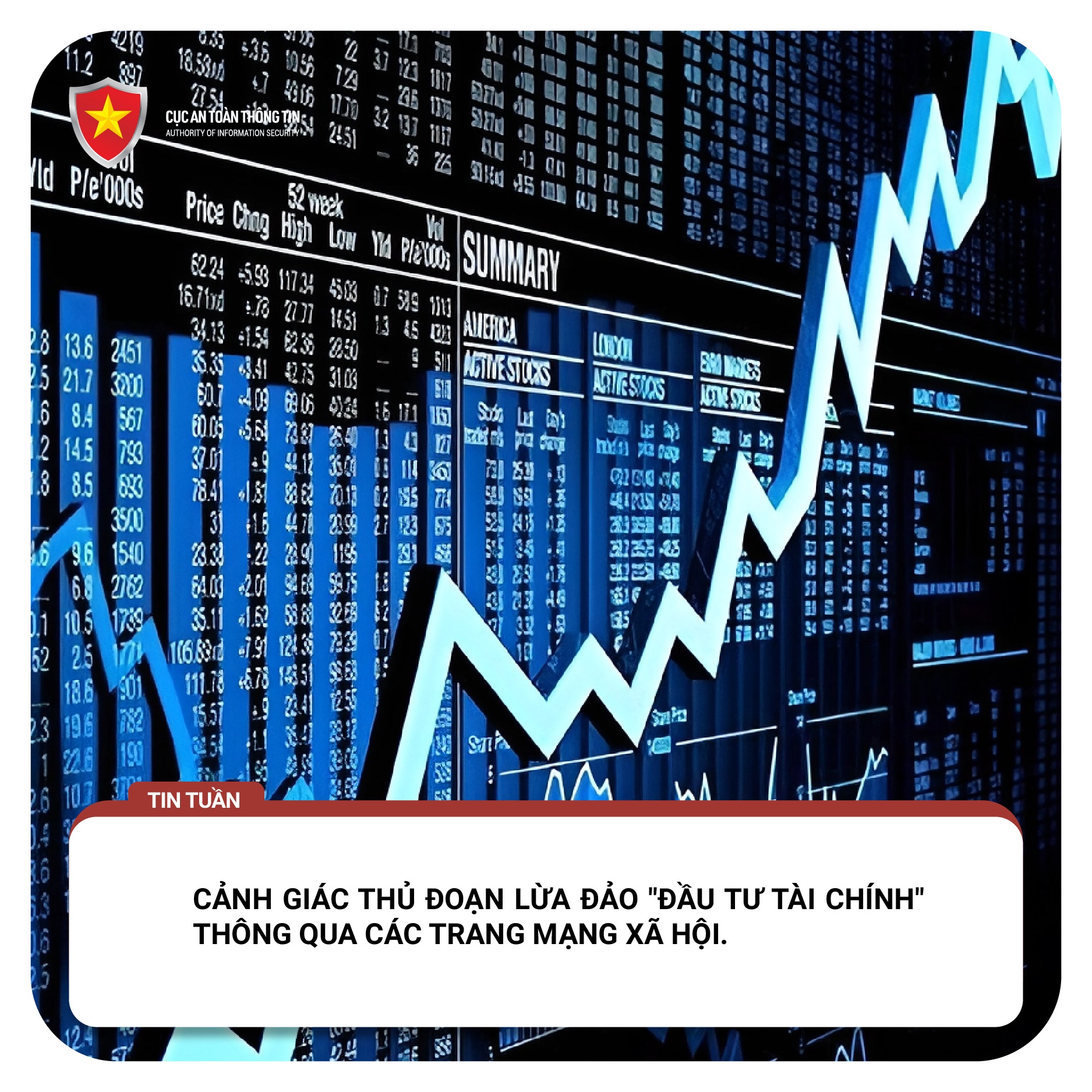 Lừa đảo đầu tư tài chính trên các mạng xã hội - Ảnh minh họa.