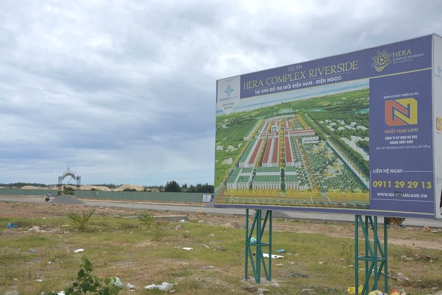 Một trong các dự án tranh chấp của công ty Bách Đạt An.