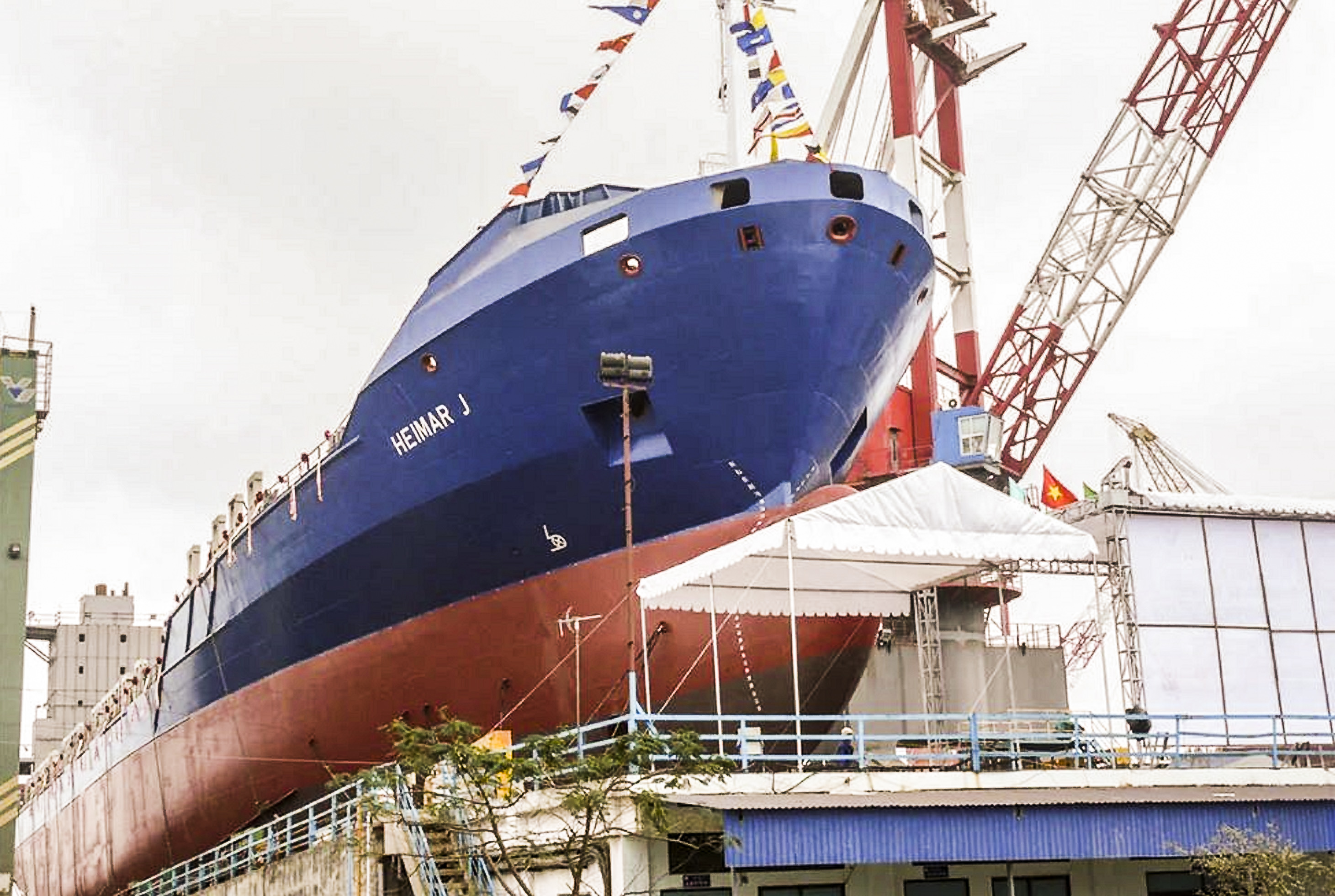 Một số doanh nghiệp đóng tàu thuộc SBIC có nhiều đơn hàng trong năm 2023