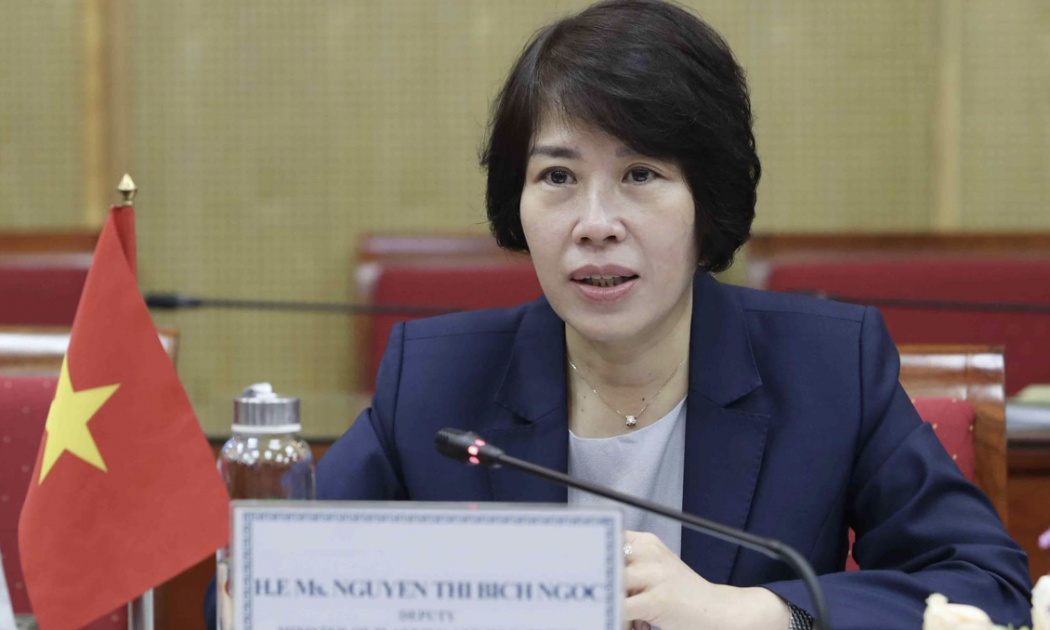 Thứ trưởng Bộ Kế hoạch và Đầu tư Nguyễn Thị Bích Ngọc.