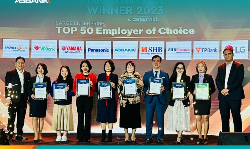 ABBANK được vinh danh “Top 10 nhà tuyển dụng yêu thích 2023” 