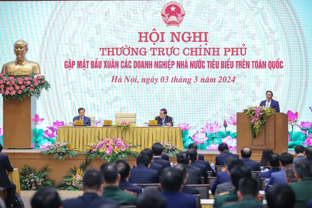 Toàn cảnh cuộc gặp mặt - Ảnh: VGP