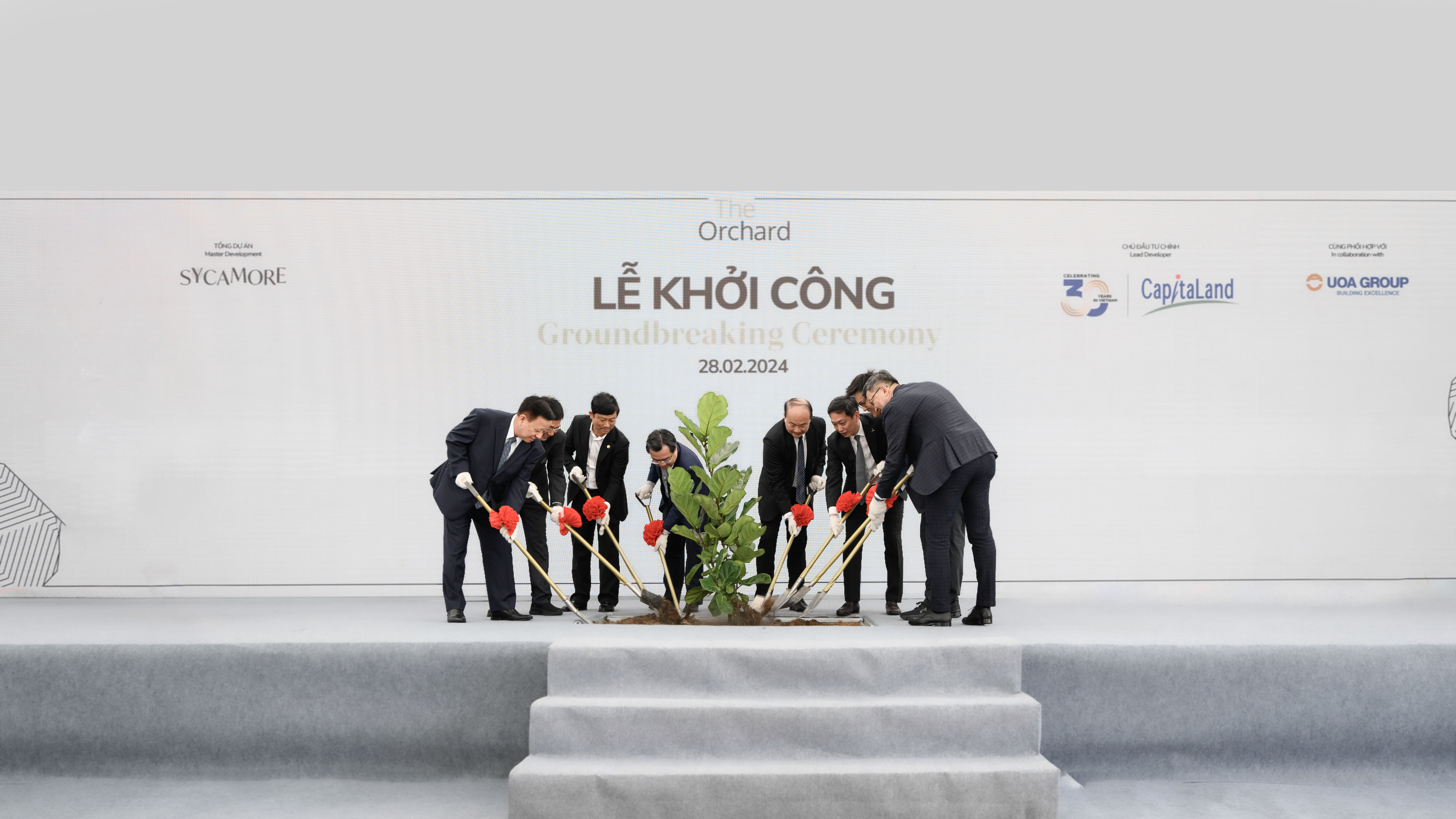 Lễ khởi công dự án Sycamore tại Bình Dương
