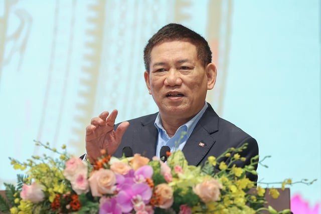 Bộ trưởng Bộ Tài chính Hồ Đức Phớc - Ảnh VGP.