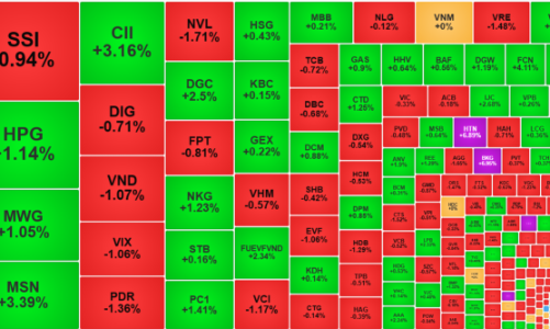 Rung lắc do chốt lời, dòng tiền bắt đáy vẫn hoạt động