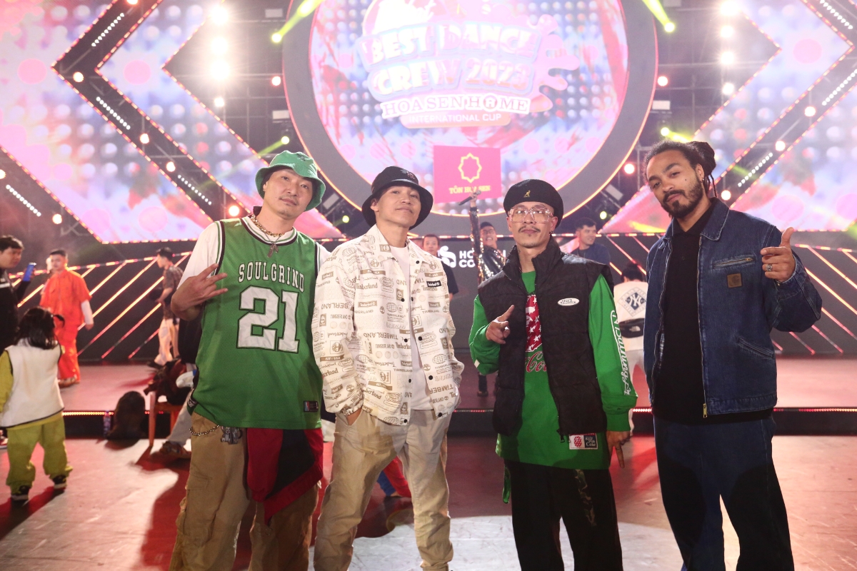 Dàn Ban khám khảo quyền lực của Dalat Best Dance Crew 2023 – Hoa Sen Home International Cup.