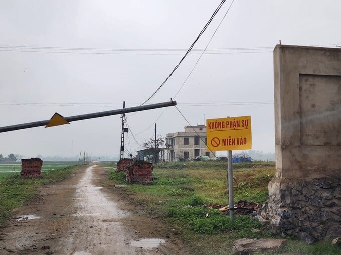 Lối vào dự án