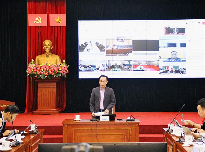 Thứ trưởng Bộ Giáo dục Đào tạo Hoàng Minh Sơn. Ảnh: MOET.