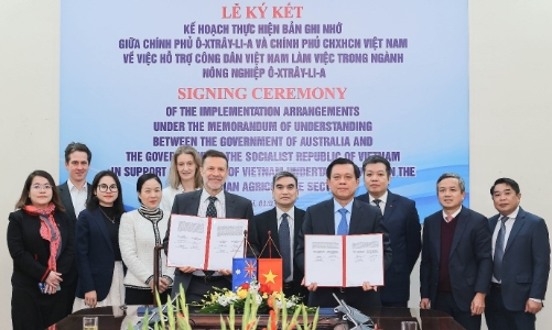 Trong năm 2024, Australia sẽ tiếp nhận 1.000 lao động Việt Nam sang làm việc