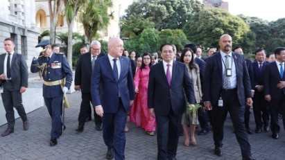 Special welcome for PM in New Zealand