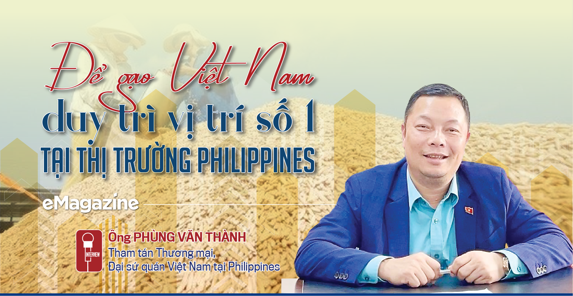 Để gạo Việt Nam duy trì vị trí số 1 tại thị trường Philippines - Ảnh 1