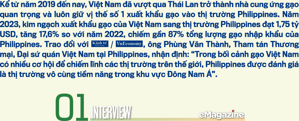 Để gạo Việt Nam duy trì vị trí số 1 tại thị trường Philippines - Ảnh 2