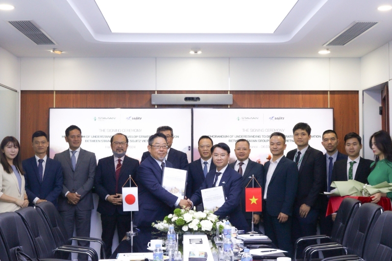 Sojitz Corporation and Stavian Group sign MoU