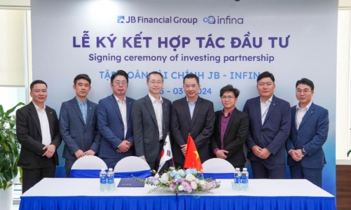 Tập đoàn Tài chính JB đầu tư chiến lược vào Infina