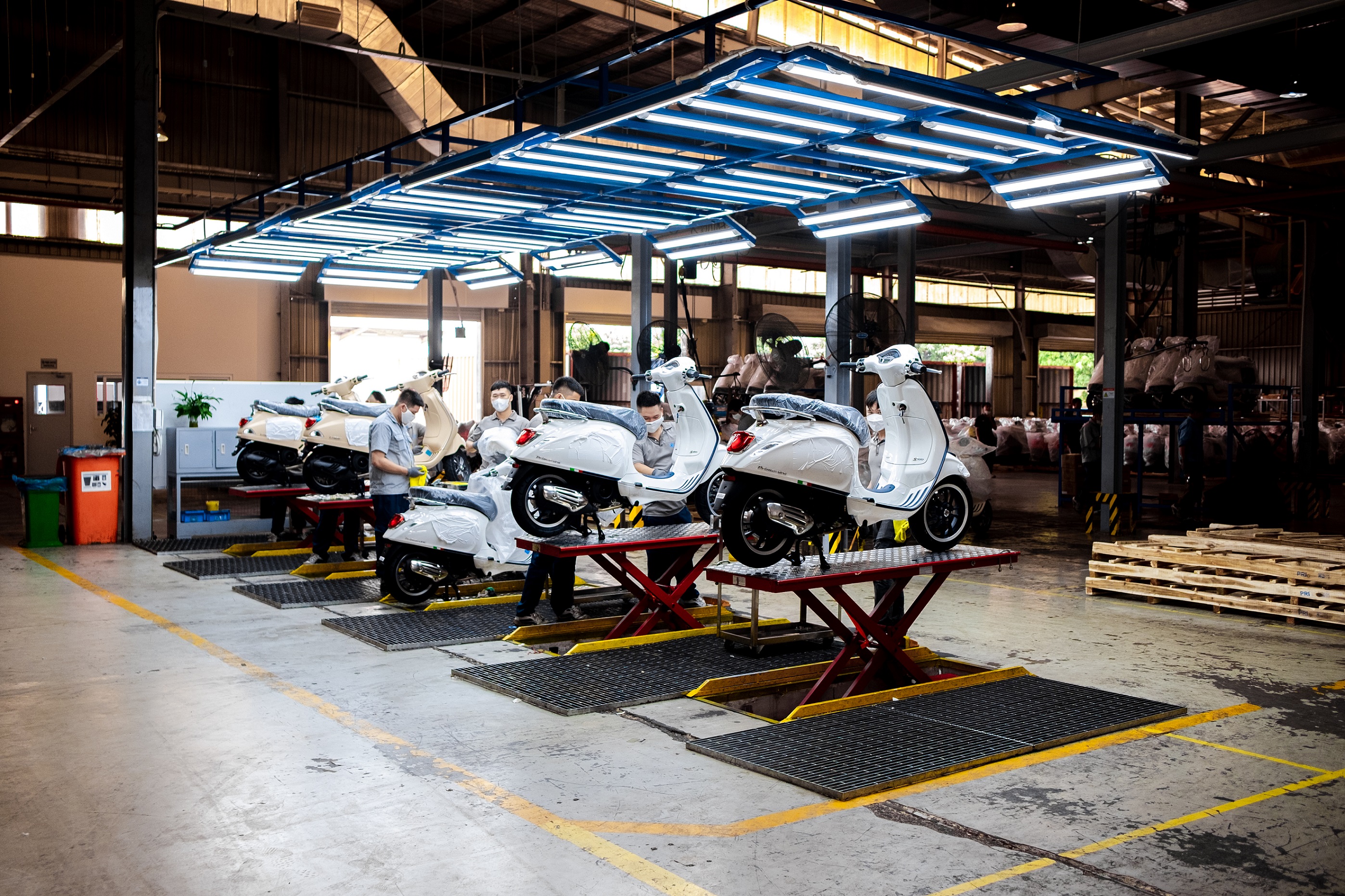 Piaggio luôn nỗ lực mang đến các sản phẩm và dịch vụ “Không tỳ vết”.