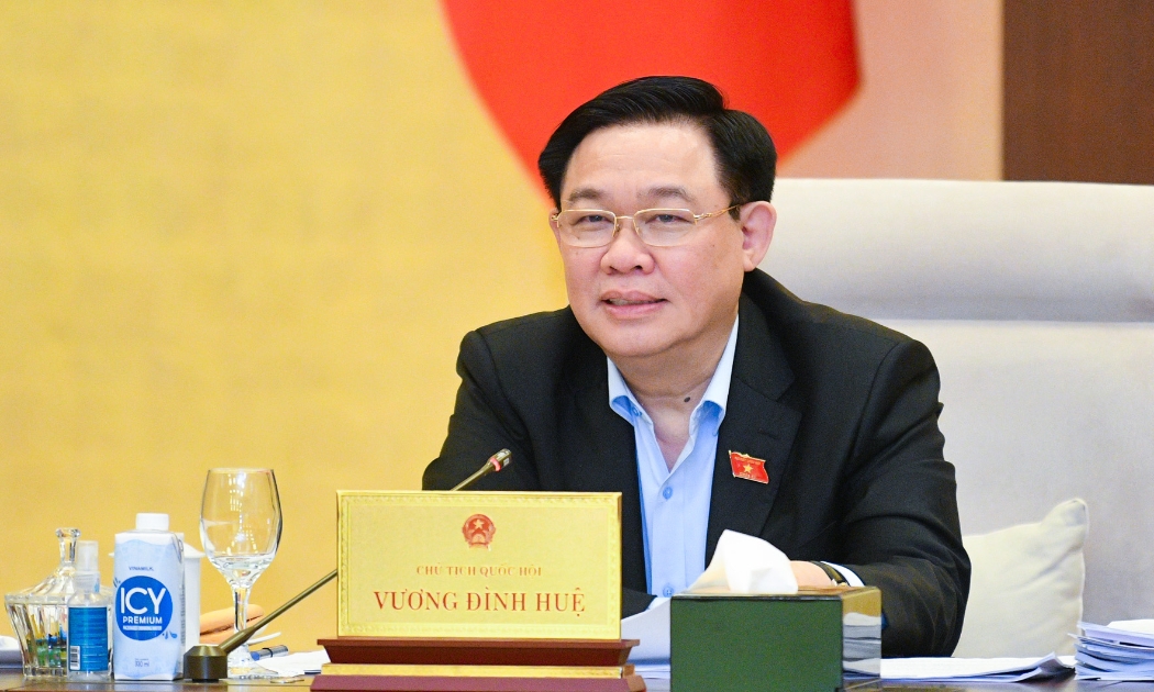 Chủ tịch Quốc hội Vương Đình Huệ - Ảnh: Quochoi.vn