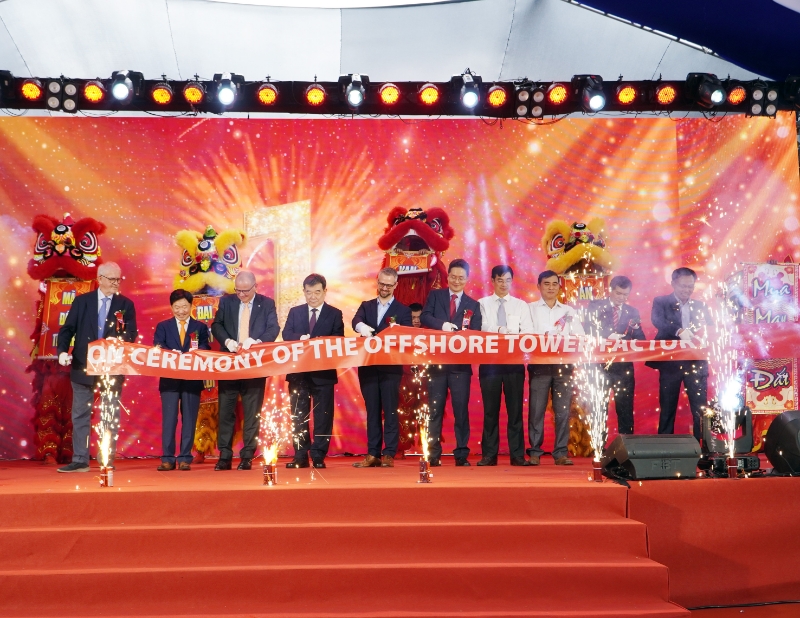 CS Wind Vietnam Unveils Southeast Asia's Largest Offshore Wind Tower Factory
