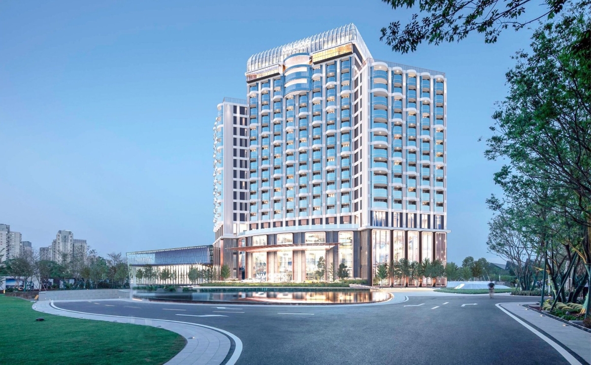 Phối cảnh khách sạn The Tray Đồ Sơn, Hải Phòng.