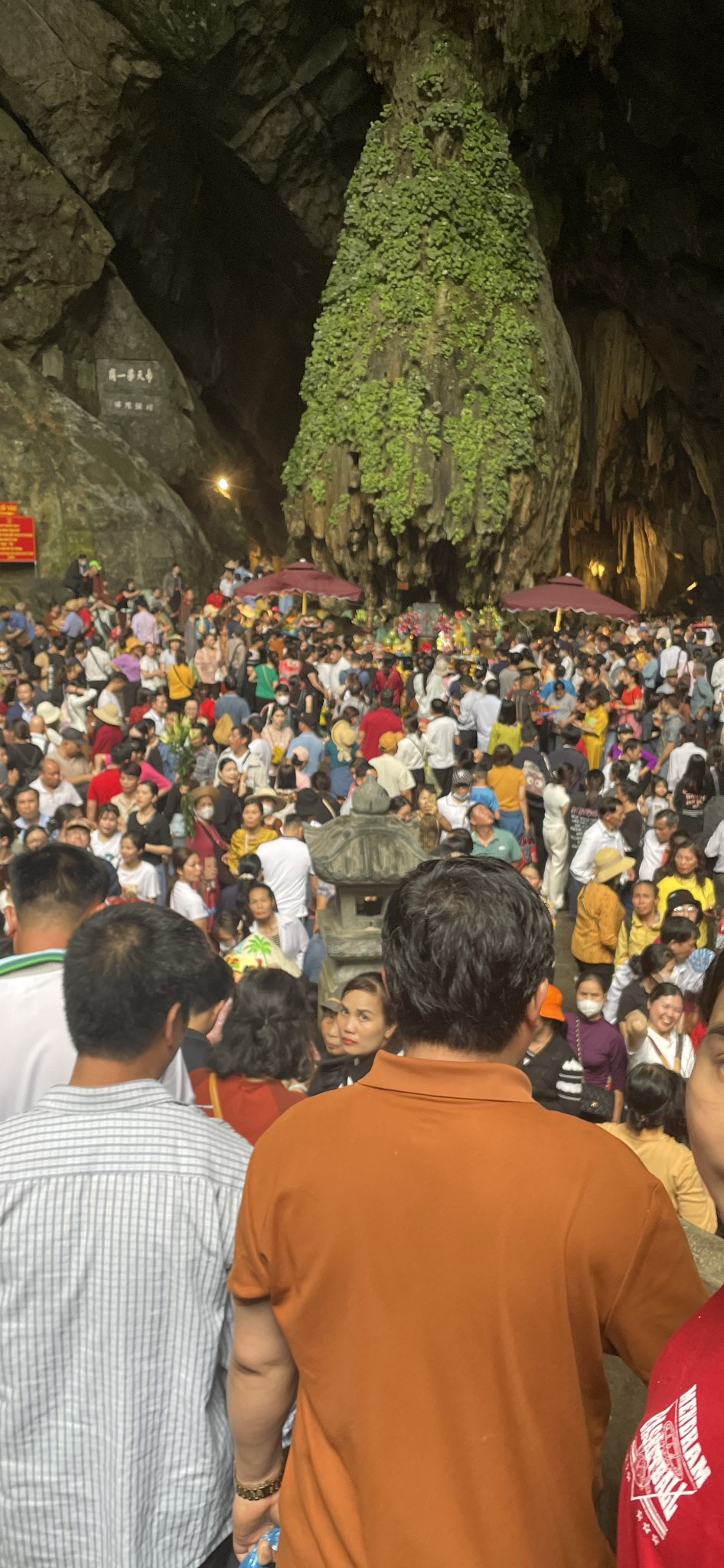 Nhiều du kh&aacute;ch thậm ch&iacute; đ&atilde; phải 