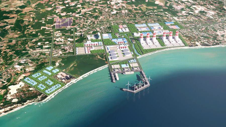 Phối cảnh dự án Khu công nghiệp Sơn Mỹ 1