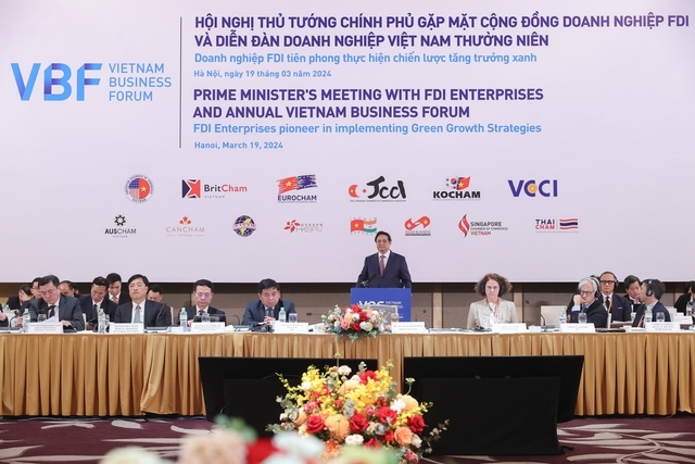 Vietnam Seeks Green Growth Leadership, FDI Firms Pledge Support