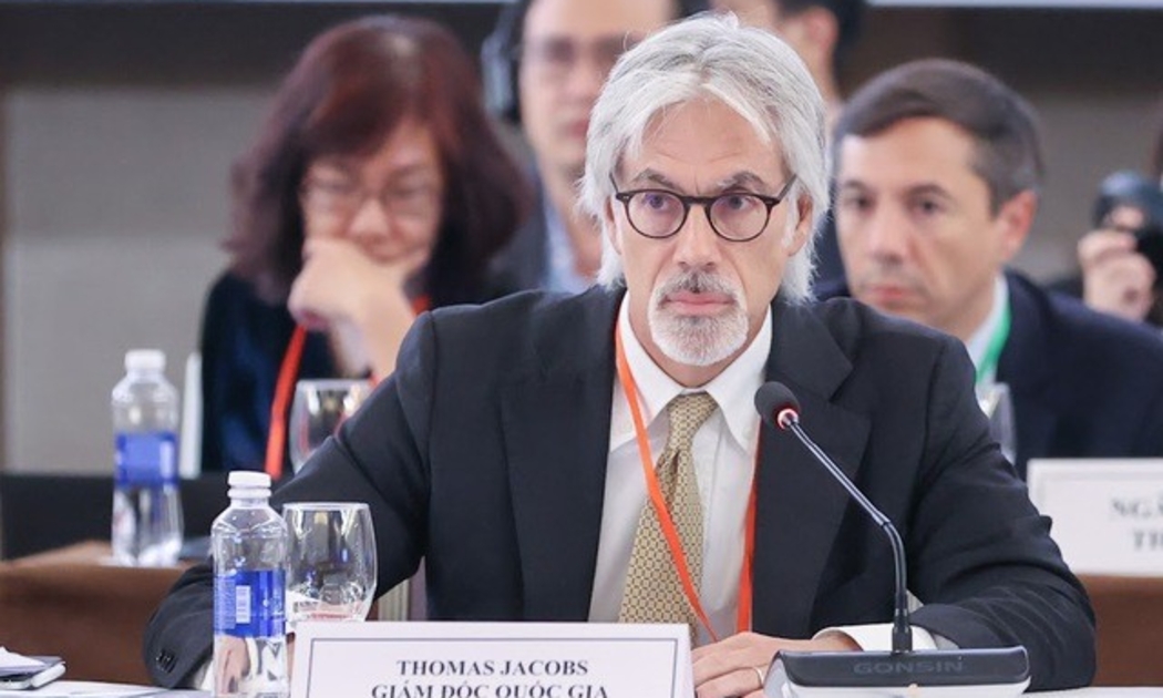Ông Thomas Jacobs, Giám đốc quốc gia IFC tại Việt Nam cho rằng cần hành động khẩn trưởng để áp dụng ý tưởng mới vào tăng trưởng xanh.