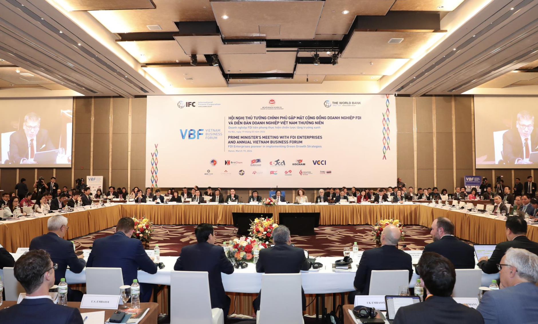 Toàn cảnh Hội nghị và Diễn đàn VBF 2024.