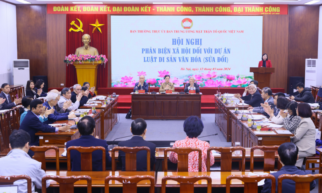 Phân tích, tiếp thu phản biện xã hội Dự án Luật Di sản văn hóa (sửa đổi).