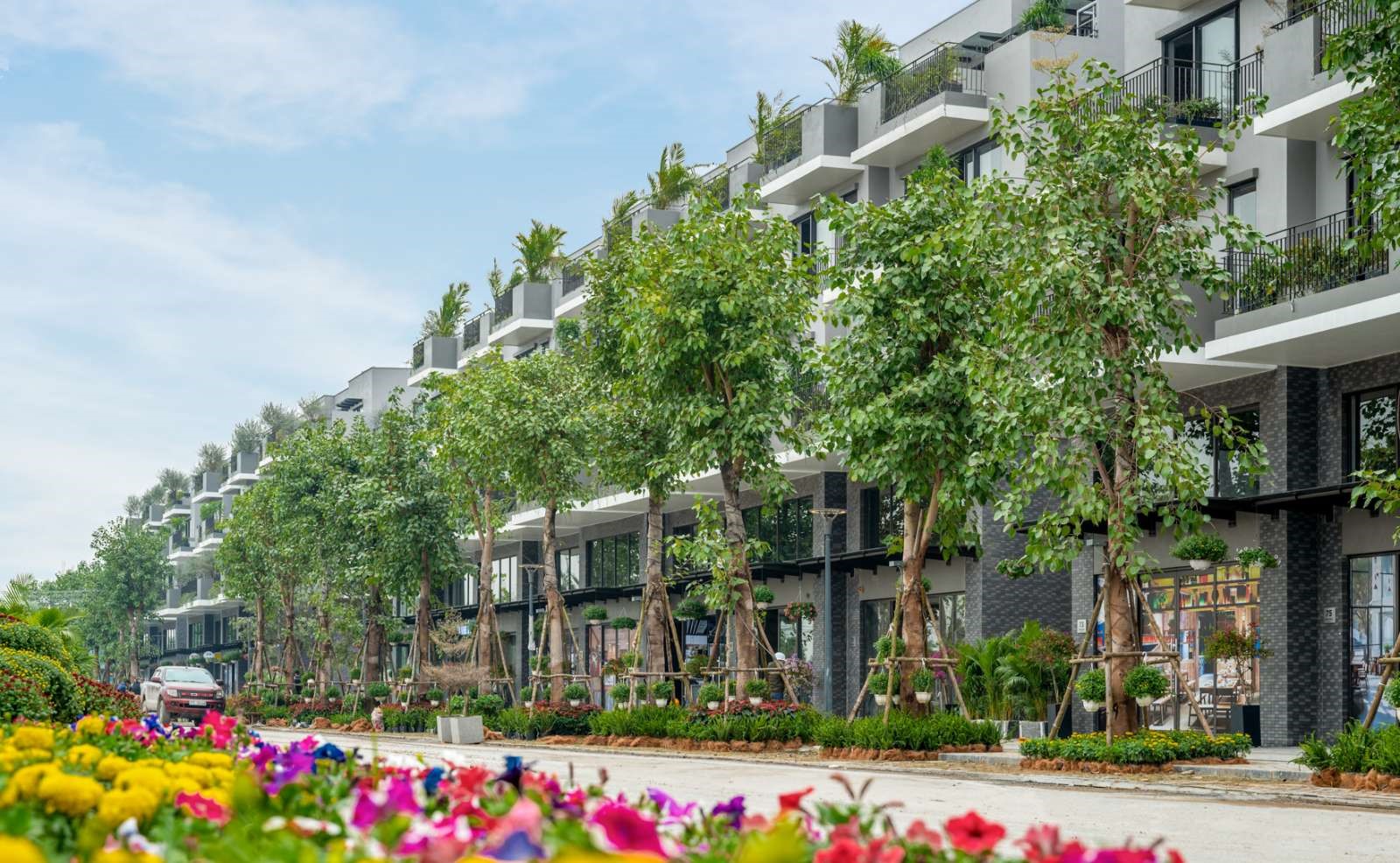 Giai đoạn 1 phân khu The Garden, Eco Central Park được xây dựng, bàn giao sớm gần 2 tháng so với dự kiến.