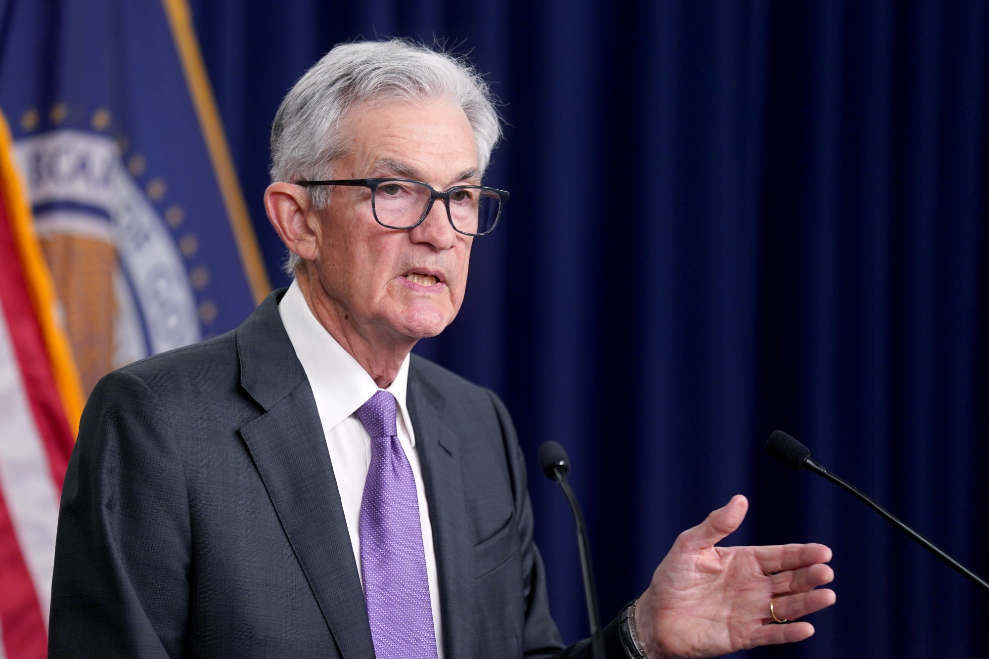 Chủ tịch Fed Jerome Powell - Ảnh: Bloomberg.