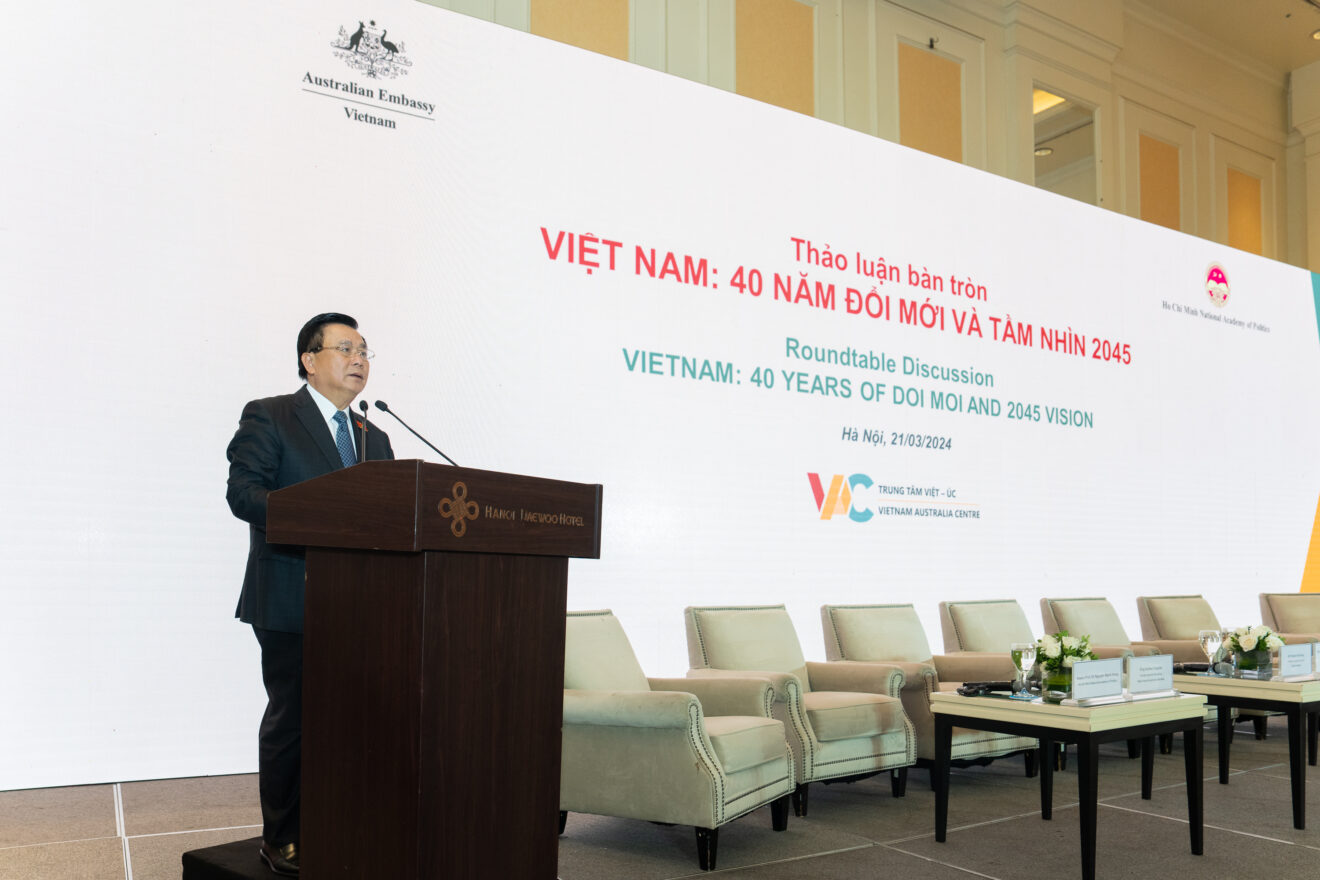 GS.TS.&nbsp;Nguyễn Xu&acirc;n Thắng, Gi&aacute;m đốc&nbsp;Học viện Ch&iacute;nh trị Quốc gia Hồ Ch&iacute; Minh.