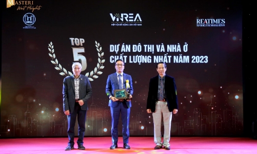 Masteri West Heights được vinh danh Top 5 dự án đô thị và nhà ở chất lượng nhất năm 2023