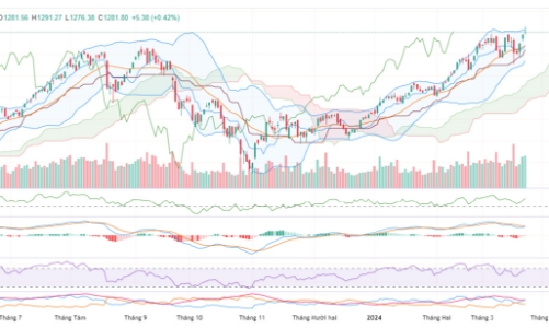 VN-Index sẽ sớm tiếp cận khu vực 1.300 - 1.310 điểm