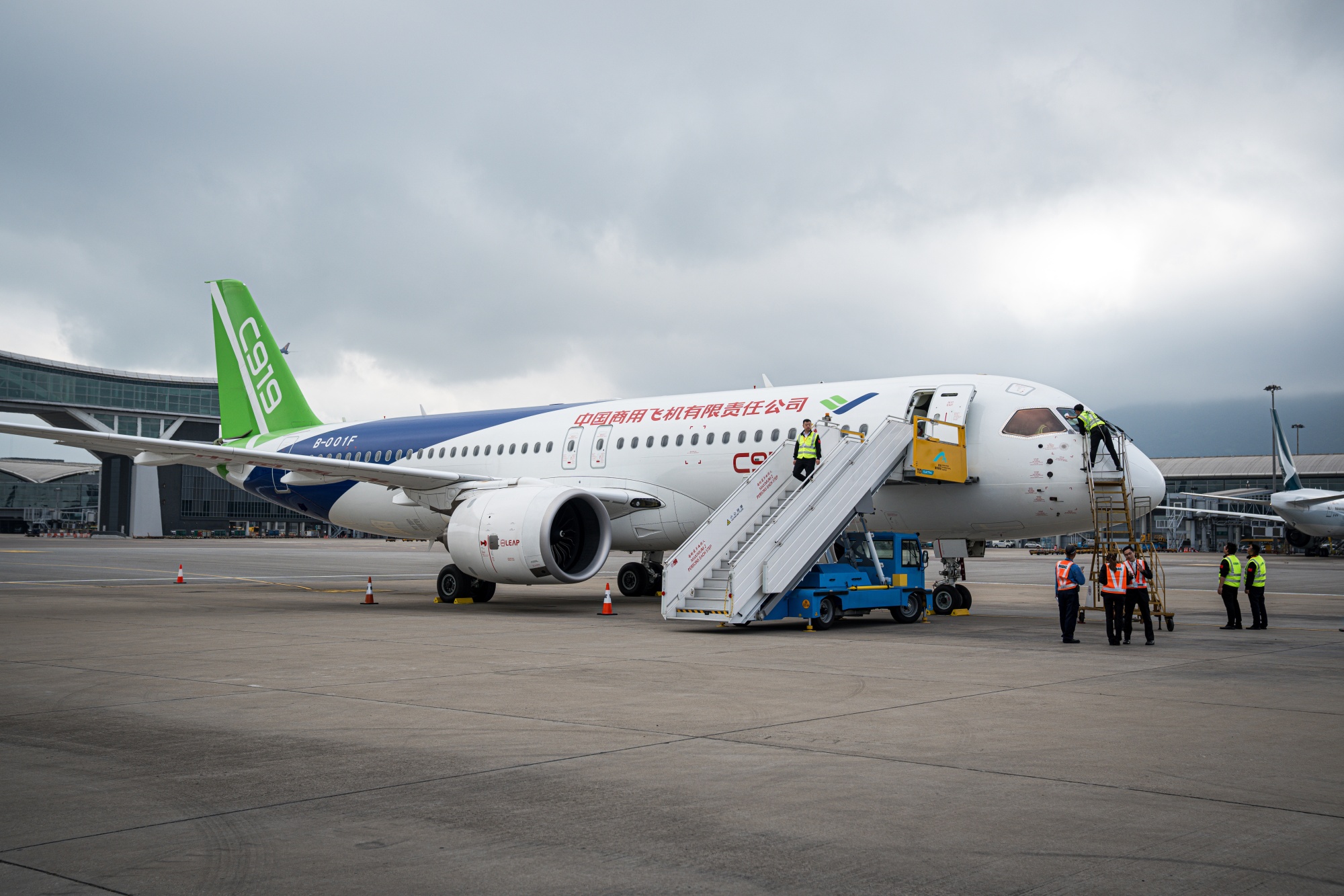 Comac cũng đang tham vọng đưa máy bay C919 
