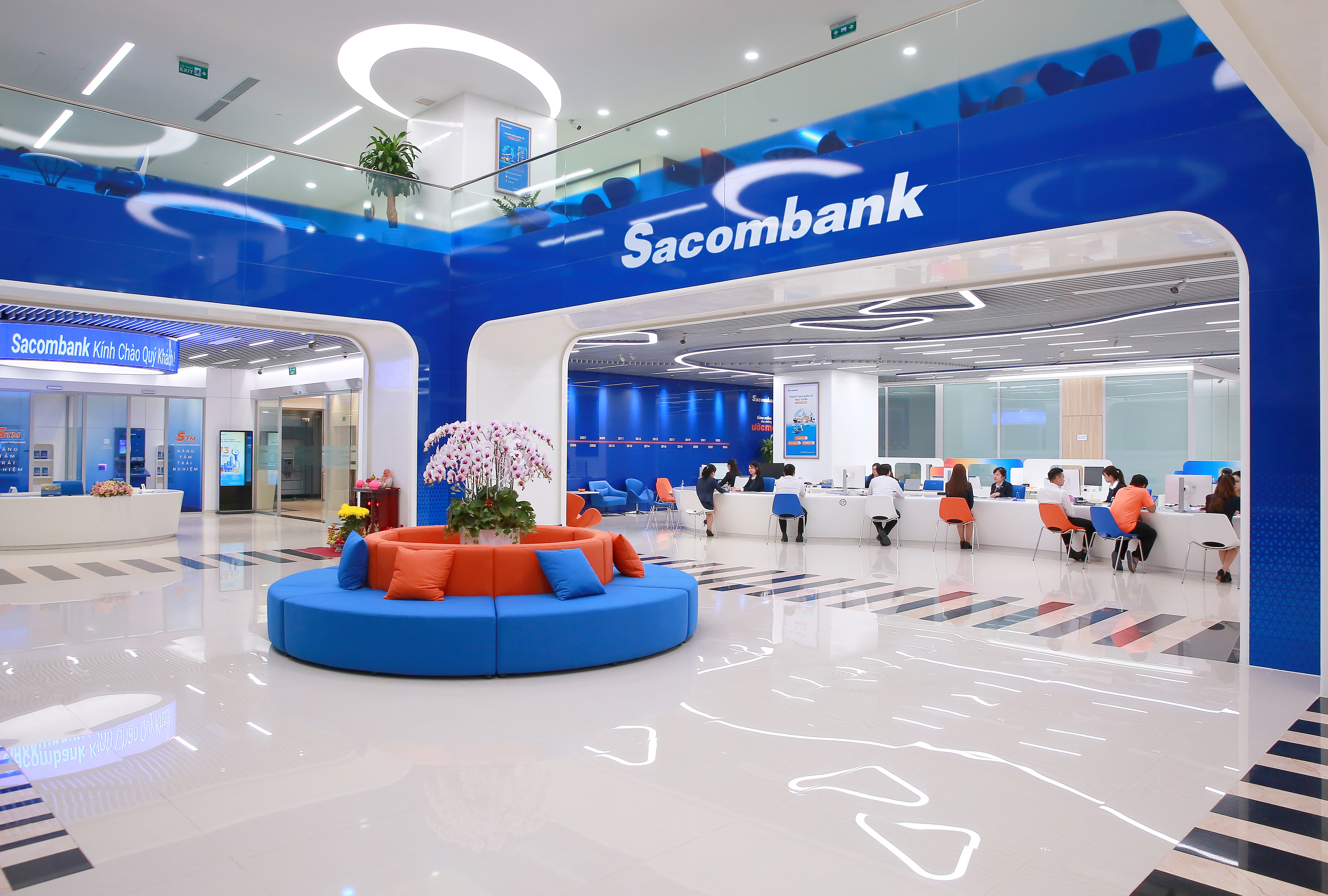 Sacombank hiện c&oacute; mạng lưới huy động vững mạnh th&ocirc;ng qua hệ thống chi nh&aacute;nh rộng lớn tr&ecirc;n to&agrave;n quốc.