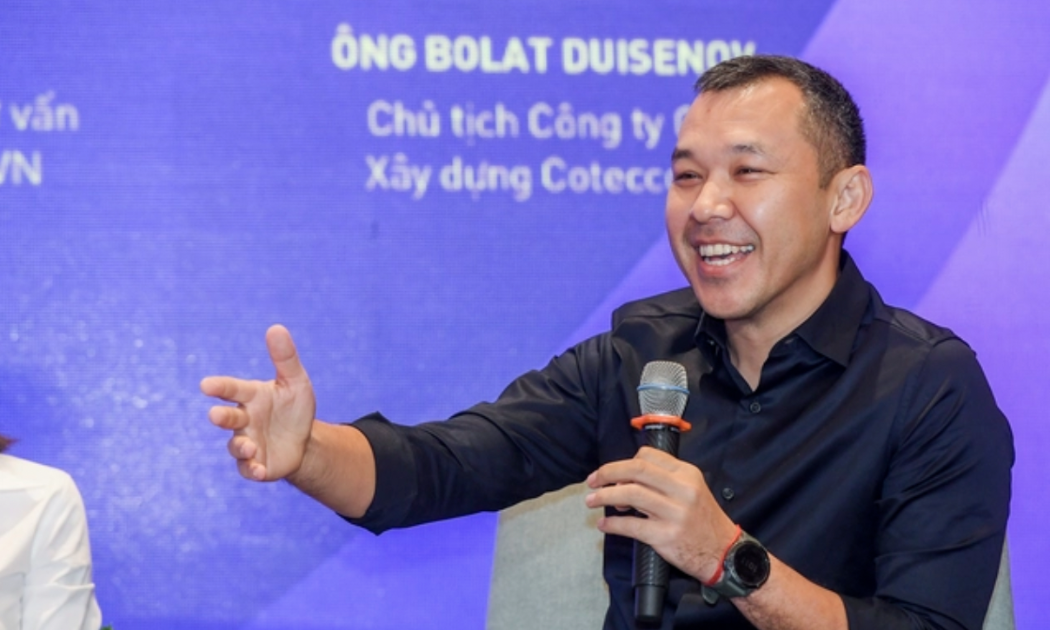 Chủ tịch Coteccons Bolat Duisenov.