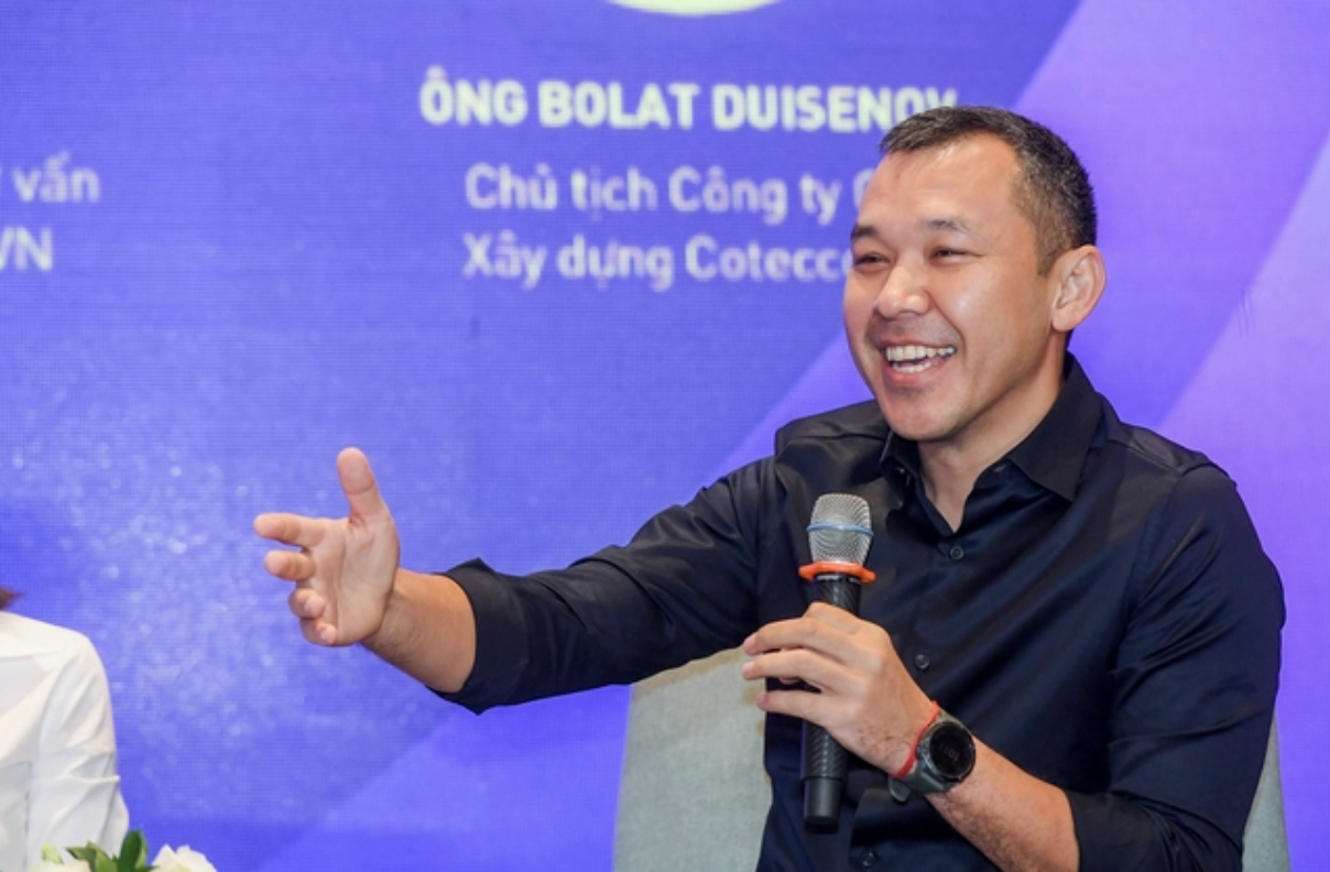 Chủ tịch Coteccons Bolat Duisenov.