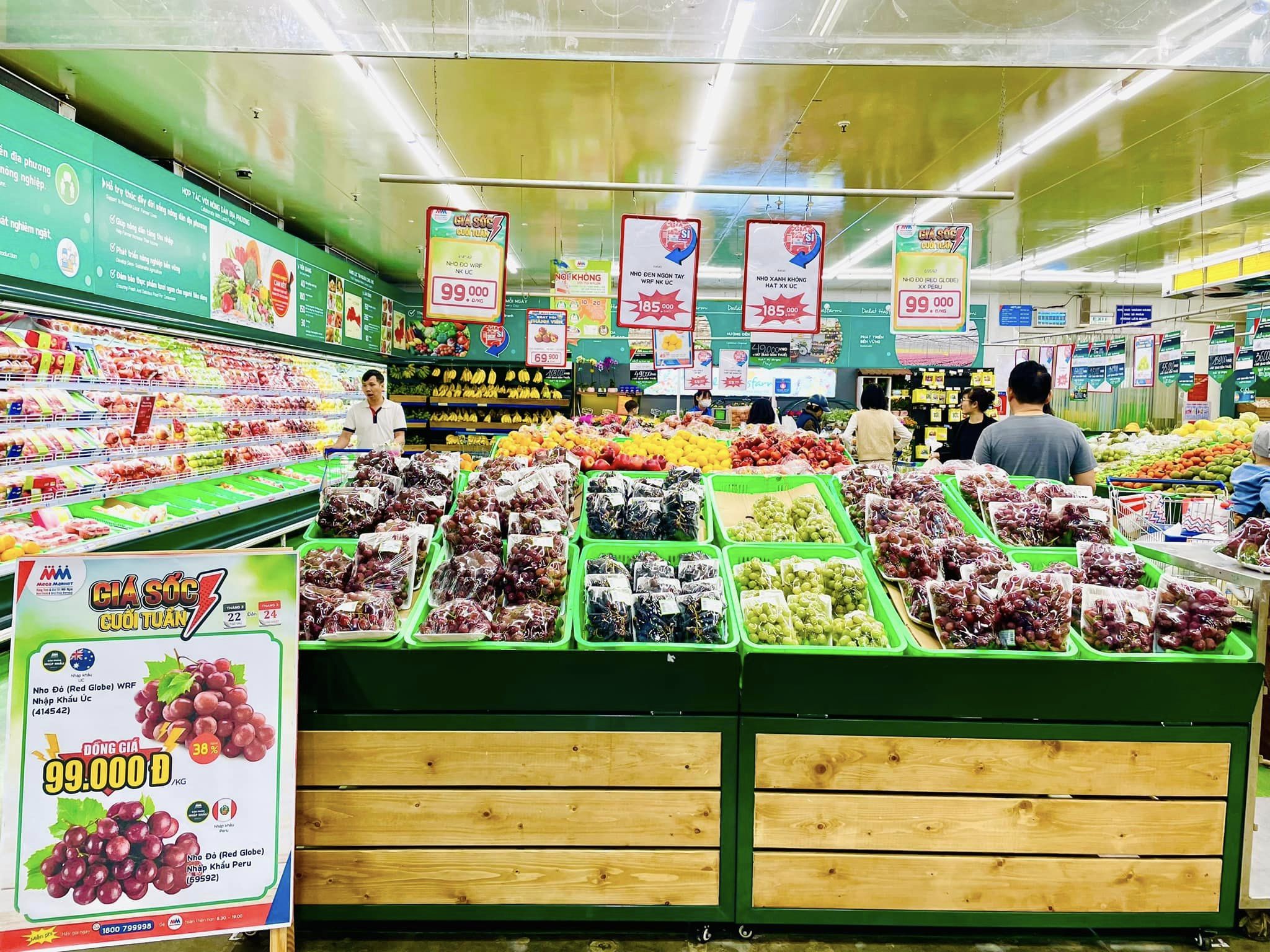 C&aacute;c si&ecirc;u thị thuộc hệ thống MM Mega Market đang &ldquo;b&igrave;nh ổn gi&aacute;, chống lạm ph&aacute;t&rdquo; cho c&aacute;c mặt h&agrave;ng thiết yếu.