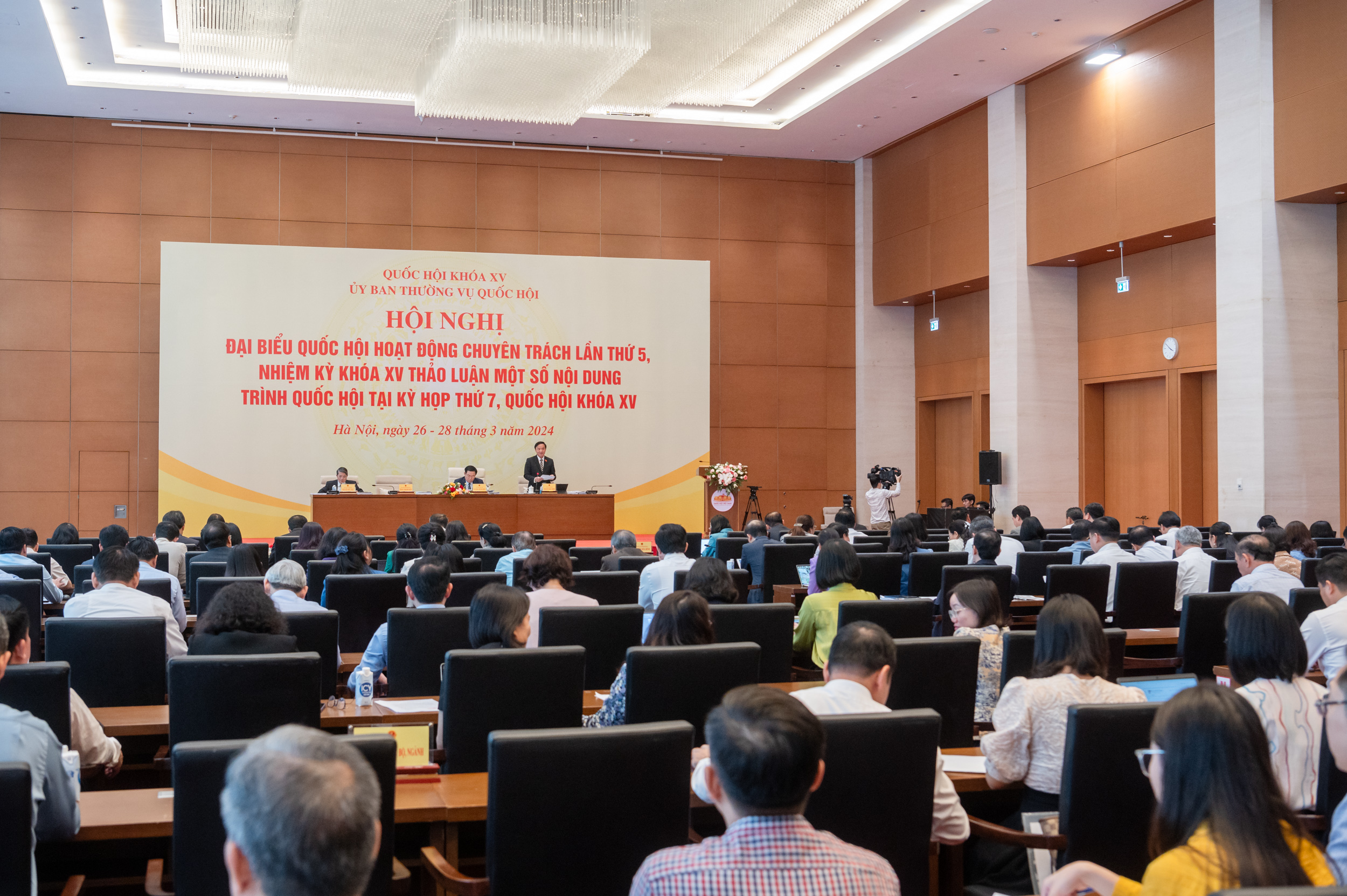 Toàn cảnh hội nghị. Ảnh: Quốc hội