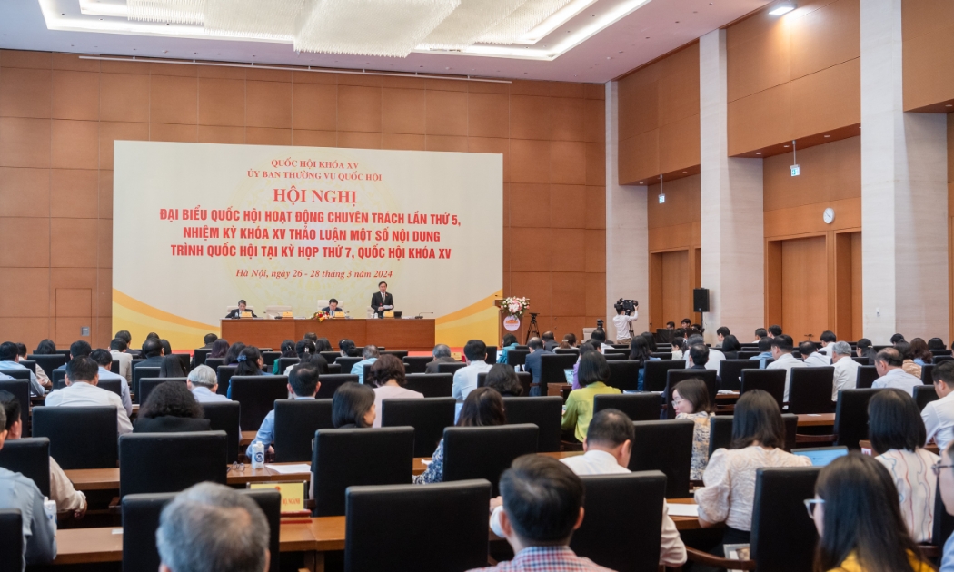 Toàn cảnh hội nghị. Ảnh: Quốc hội