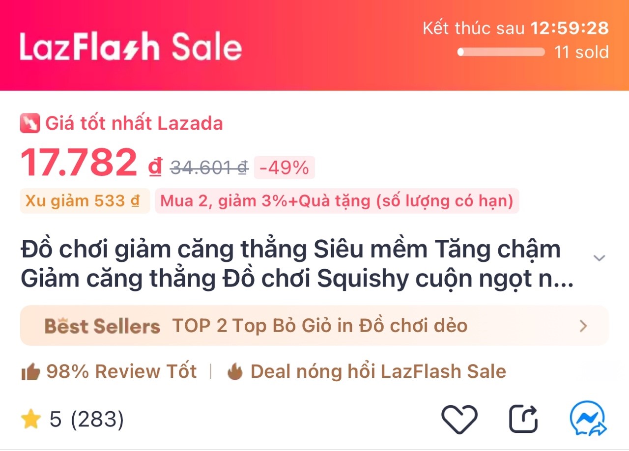 Theo chia sẻ từ đại diện Lazada, hiện tính năng này đang được ứng dụng cho khoảng 6,7 triệu sản phẩm trên sàn.
