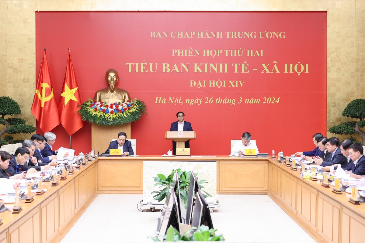 To&agrave;n cảnh phi&ecirc;n họp - Ảnh: VGP