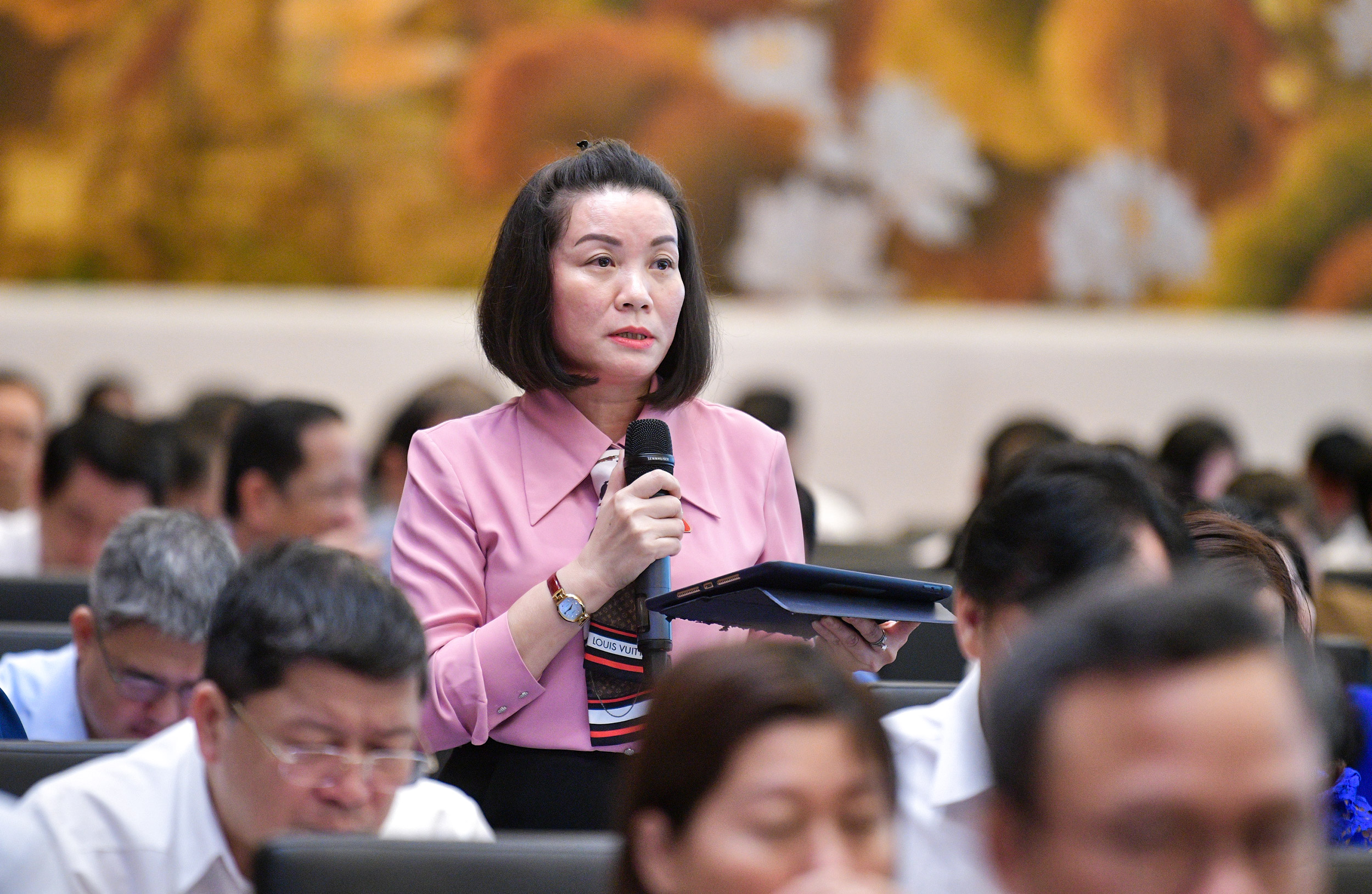 Đại biểu Nguyễn Minh Tâm, Đoàn đại biểu Quốc tỉnh Quảng Bình.