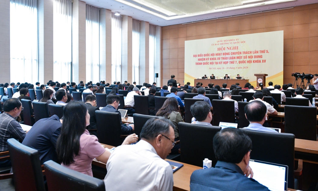 Hội nghị đại biểu Quốc hội hoạt động chuyên trách lần thứ 5.