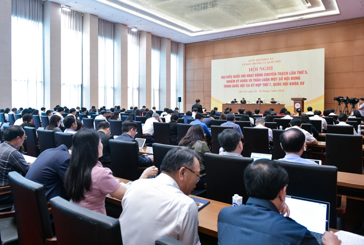  Hội nghị đại biểu Quốc hội hoạt động chuyên trách lần thứ 5.