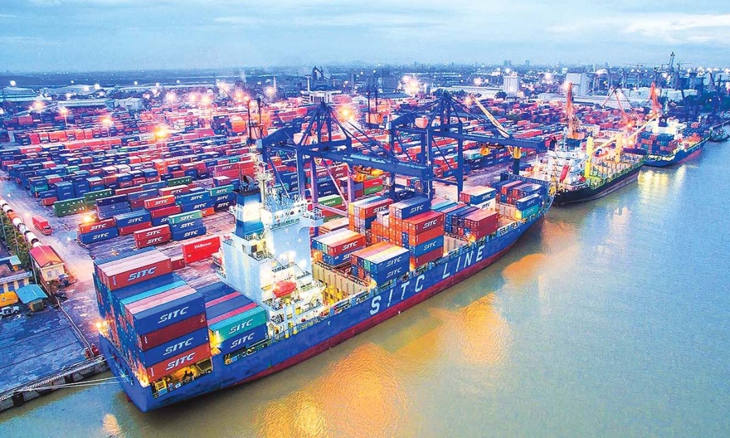 Hiện bến số 7, số 8 với tổng vốn đầu tự của dự án khoảng 12.800 tỷ đồng đang triển khai thủ tục thi công.