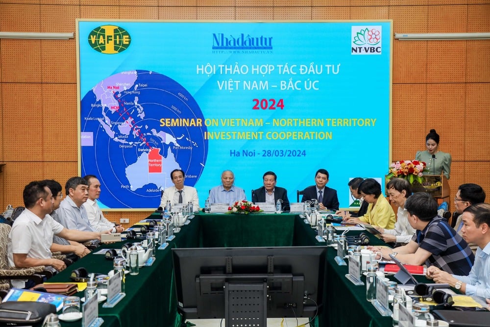 Hội thảo “Hợp tác Đầu tư Việt Nam - Bắc Úc” là bước đi tiếp theo nhằm thúc đẩy triển khai kế hoạch hợp tác giữa doanh nghiệp Việt Nam và doanh nghiệp Bắc Úc. 