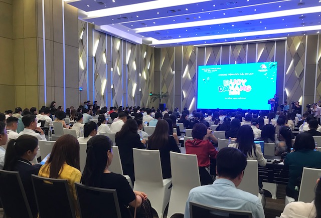 Quang cảnh buổi lễ C&ocirc;ng bố Chương tr&igrave;nh EnJoy DaNang 2024. Ảnh: Ng&ocirc; Anh Văn