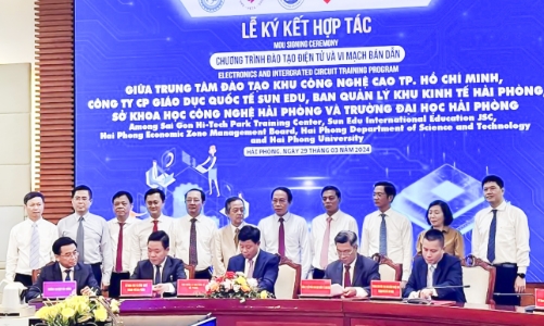 Hải Phòng hợp tác phát triển nhân lực ngành điện tử và vi mạch bán dẫn  