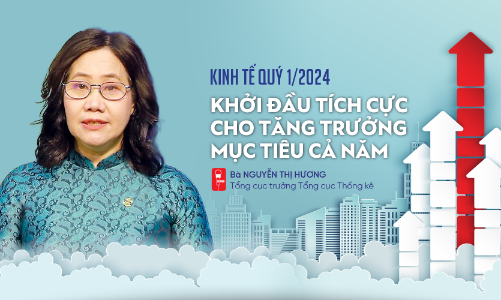 Kinh tế quý 1/2024: Khởi đầu tích cực cho tăng trưởng mục tiêu cả năm